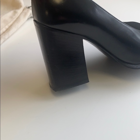 Gucci size 5.5B pumps with stacked block heel - Picture 4 of 6